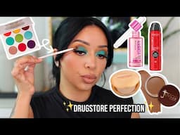 My Holy Grail DRUGSTORE Makeup Routine | Full Face Flawless!
