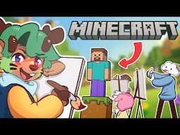 I forced artists to use Minecraft as a reference
