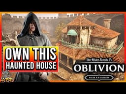 Oblivion Remastered - Haunted House! Benirus Manor! Complete Home Plus Powerful Fire Staff!