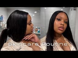 Step-by-Step Skincare Routine to Keep Skin Clear for Flawless Makeup Application 💧🩵