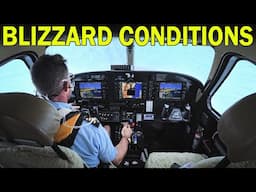MOST STRESSFUL Snowy...Rainy...Cloudy...Flight