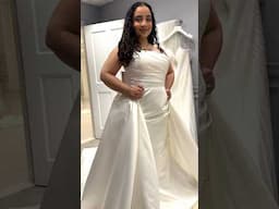 Wedding dress try on at Kleinfeld #weddingdress #kleinfeldbridal