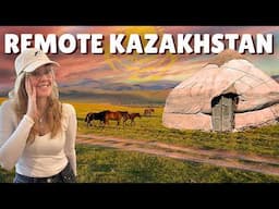 72 Hours Living with Nomads on the Asian Steppe. Assy Plateau Road Trip from Almaty. Kazakstan.