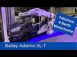 HUGE payload! Bailey Adamo XL-T Motorhome - First Look
