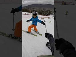 Gotta Encourage The Lil Shredders! #snowboarding #skiing #shred #slam #help #snow #jump #encourage