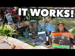 This Koi Pond Auto Feeder is the BEST!