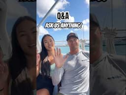 Fire away!🔥 ⬇️⬇️⬇️ #boatlife #travel #sailing #questionsandanswers #offthegridliving