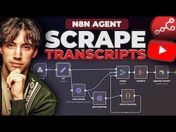 How to Scrape ANY YouTube Video Transcript with n8n! (full workflow)