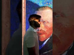 SELF PORTRAIT in VAN GOGH Style 🌻#artshorts #artvideos
