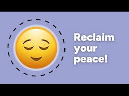 How to protect your peace (and stop feeling drained!)