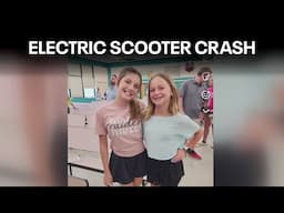 2 best friends struck by vehicle while riding scooter; both critical