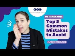 OET Speaking Medicine: TOP 5 Common MISTAKES to Avoid