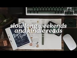 2025 Take A Note // Journal With Me & Kindle Reads