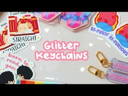 How I get glitter keychains made as an artist | GSJJ @gsjjofficial