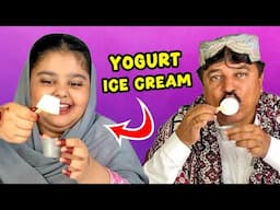 Tribal People Try Yogurt Ice Cream