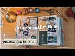 ✿ journaling the little moments ✿ - junk journal with me ✂️