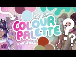 Drawing With 5 RANDOM COLOURS Challenge ☆ OH NO?!