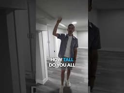 Short ceilings or am I 8ft tall?