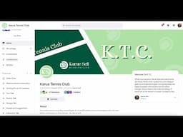 Livestream - Join the Karue Tennis Club