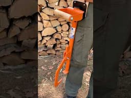🪵 The Worlds Best Firewood Tool ✅ #firewood #tools #woodworking #madeinusa #LogOX