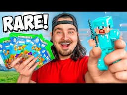 Opening Minecraft Mystery Figures! (Rare Electroplated Steve!)