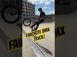 STOKED TO LAND MY FAVORITE BMX TRICK! #bmxpark #shortsfeed #bmxlife #bmx #bike #bikelife