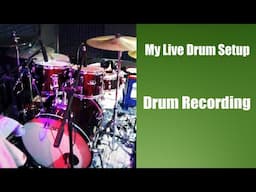 My 8 Mic Drum Recording Setup | Live Drum Recording At DP Studio Kolkata | Drum Recording Hindi |