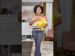 Brunch Fit on a Budget | Temu Try-On Haul 💛🤍🤎