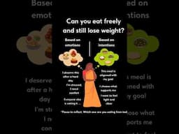 📌 Can you eat freely and still lose weight?