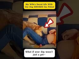 My Wife’s Secret Life With Our Dog SHOCKED the Police!  #viralstory