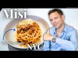 Eating at Misi. BEST Pasta in NYC? As Good as Lilia?