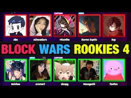 Block Wars Rookies Team Announcements (Day 1)
