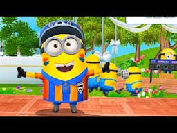 Soccer Fan and Dad minion completed levels 451-452 with Skateboard props