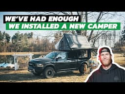 We've Had Enough - We Installed An Alu-Cab Camper | Part 2