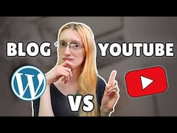 Blogging vs YouTube in 2025: Which One is BETTER for Beginners?