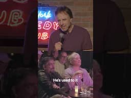 He's used to it
