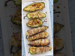 Grilled Jalapeño Poppers - the PERFECT snack or appetizer