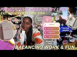 Productive + Fun Week in My Life | to do lists, bookstore haul, crochet updates, and more!