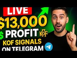 🔥 Live $13,000 Profit Telegram Signals in one day!