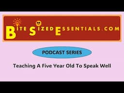 How To Teach A 5 Year Old To Speak Well