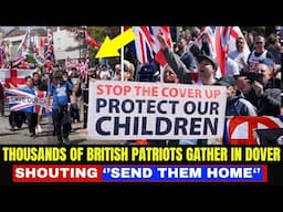 British Patriots Take To The Street In Dover To Protest Against Islamic Extremism & Mass Migration