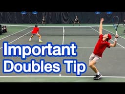 The MOST IMPORTANT Doubles Tip You’ll Learn This Week (Tennis Strategy Explained)