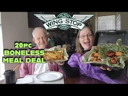 Wingstop 20pc Boneless Meal Deal and NEW Mexican Street Corn Flavor Review
