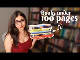 SHORT BOOKS Under 100 Pages You Need To Read Now