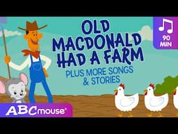 'Old MacDonald Had a Farm!' & More Songs | ABCmouse Nursery Rhyme Song With Lyrics