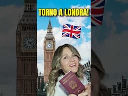 VADO a LONDRA in AUTO🚘! TORNO nel REGNO UNITO🇬🇧! #londra #viaggio #london #inghilterra #uk