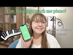 Trying Duolingo's Music Course | First Impression