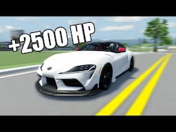 I Built THE FASTEST Supra In The World || Roblox Driving Empire