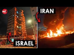 Moment Israel Escalates Airstrikes on Key Iranian Facilities