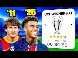 1 Winner from Every Champions League